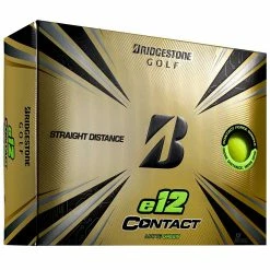 Bridgestone E12 Contact Matte Green Personalized Golf Balls