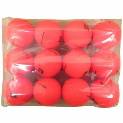 Bridgestone E12 Soft Matte Red Practice Bagged Golf Balls