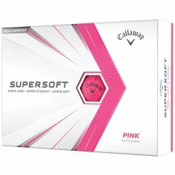 Callaway 2021 Supersoft Matte Pink Golf Balls