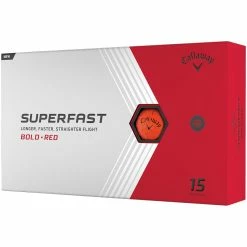 Callaway Superfast Bold Red 15-Pack Golf Balls