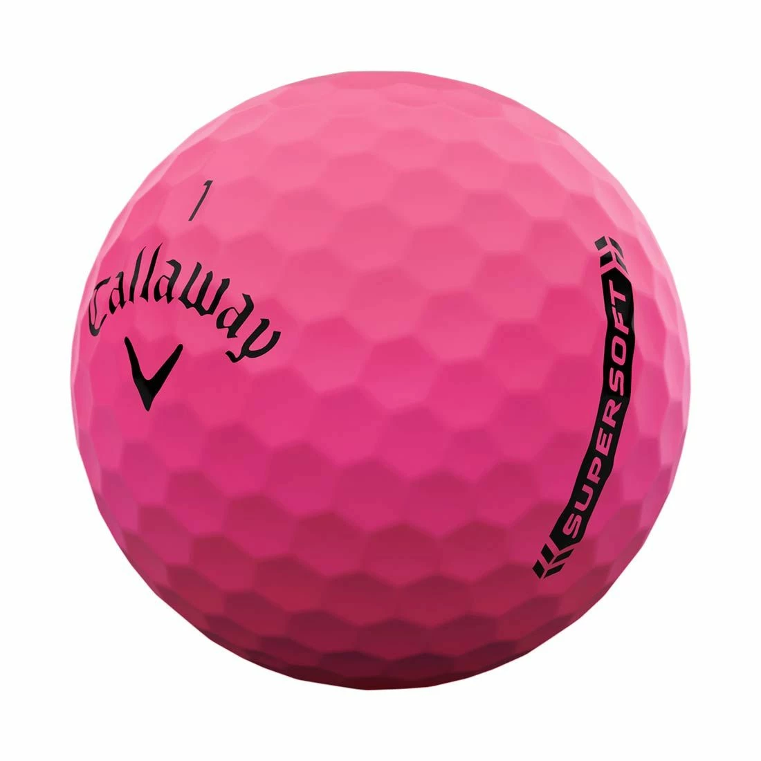 Callaway Supersoft Matte Pink Personalized Golf Balls - Image 2
