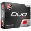 Wilson Staff DUO Optix Red Golf Balls