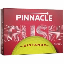 Pinnacle Rush Yellow Personalized Golf Balls