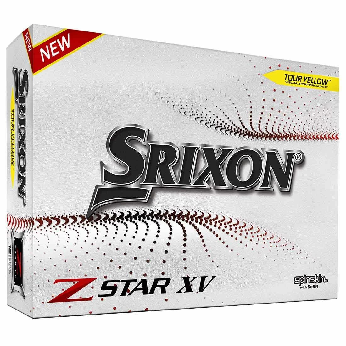 Srixon Z-Star XV 7 Yellow Golf Balls