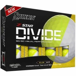 Srixon Z-Star Divide White/Yellow Golf Balls