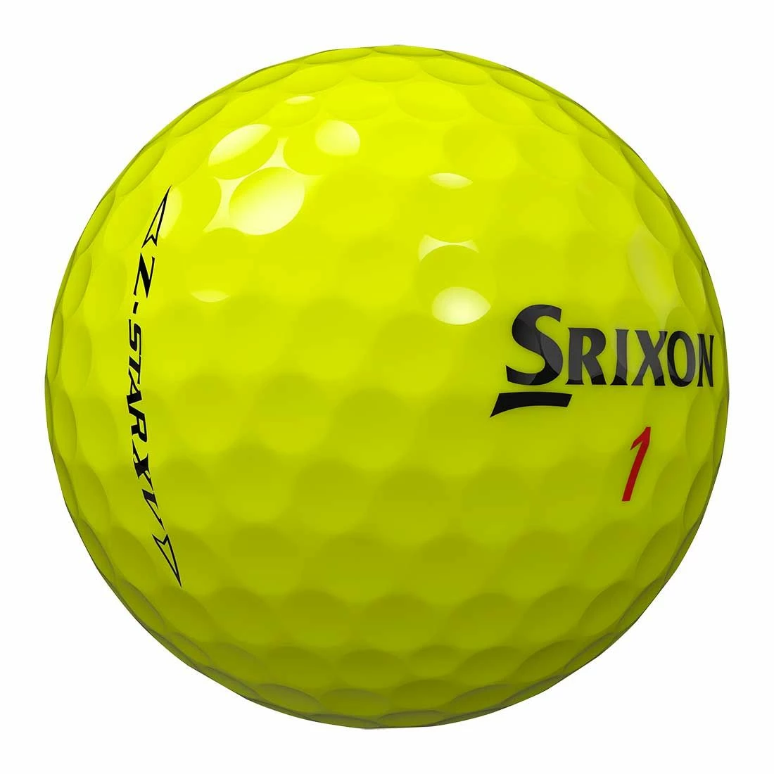Srixon Z-Star XV 8 Yellow Golf Balls - Image 3