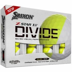 Srixon Z-Star XV Divide White/Yellow Golf Balls