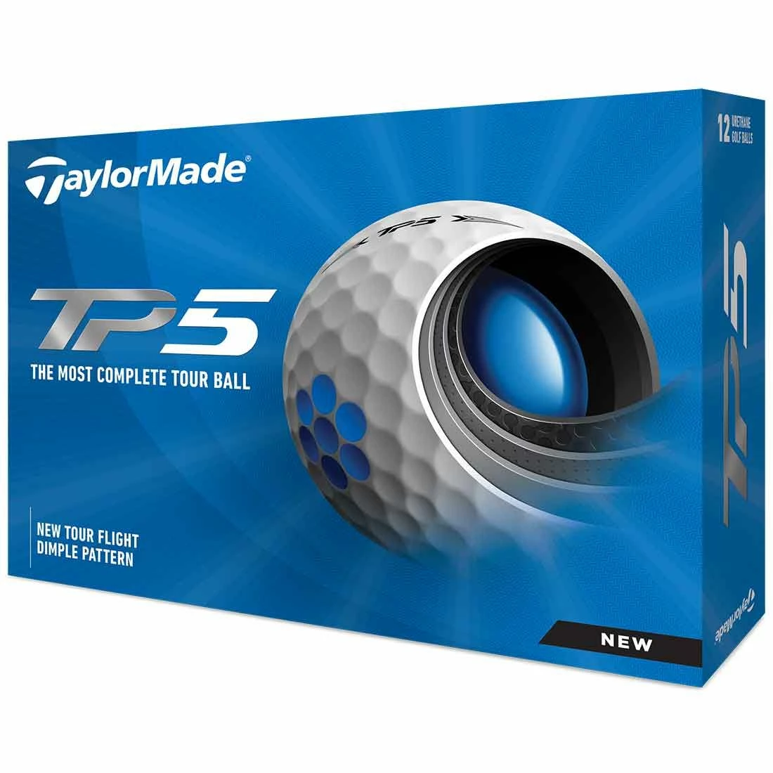 TaylorMade TP5 White Golf Balls