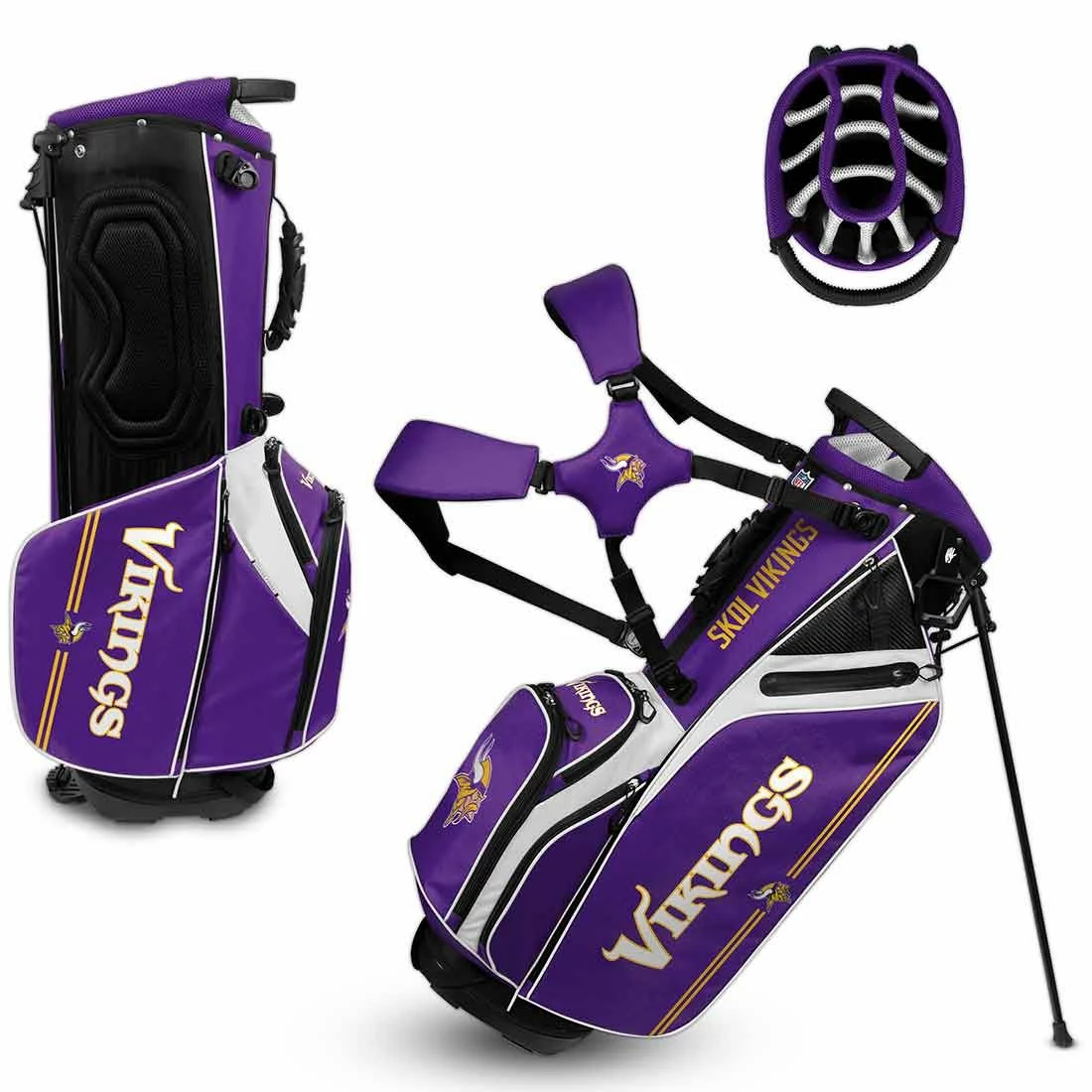 Team Effort NFL Caddie Carry Hybrid Bag - Image 10