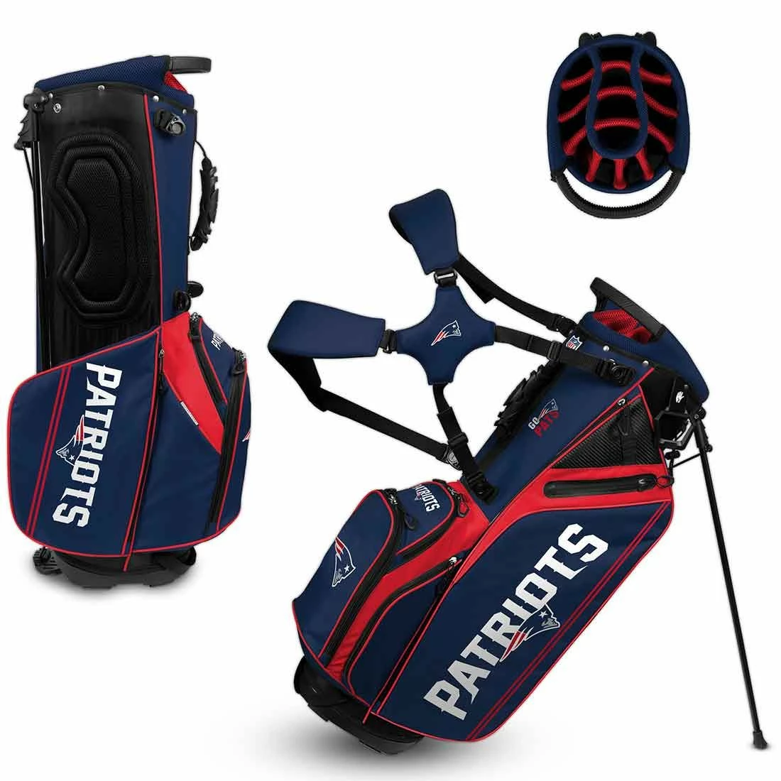 Team Effort NFL Caddie Carry Hybrid Bag - Image 11