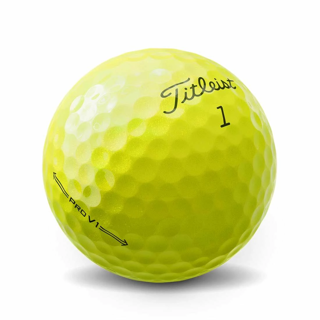 Titleist 2022 Pro V1 Yellow Golf Balls - Image 2