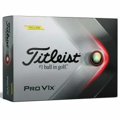 Titleist 2022 Pro V1x Yellow Golf Balls