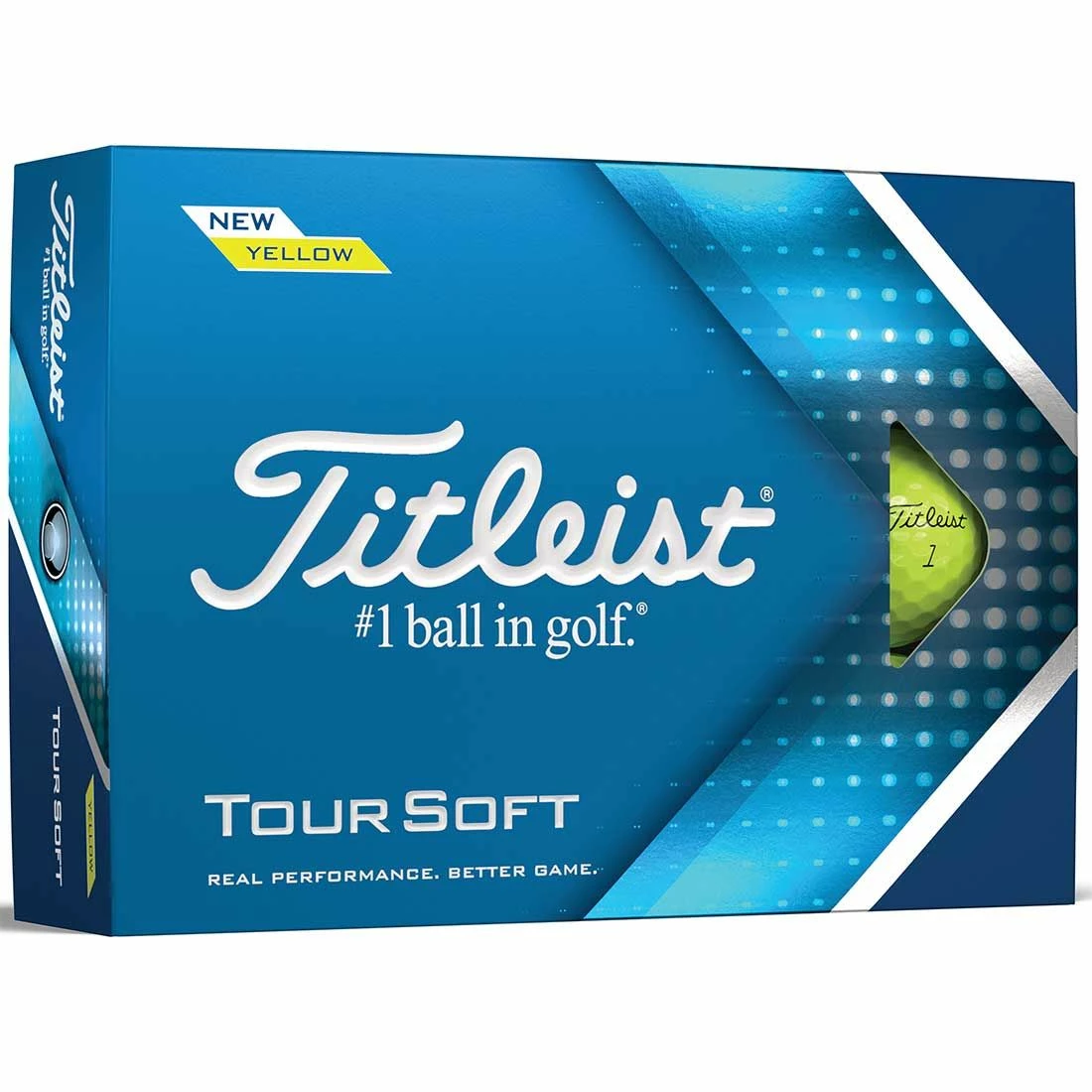 Titleist Tour Soft Yellow Golf Balls