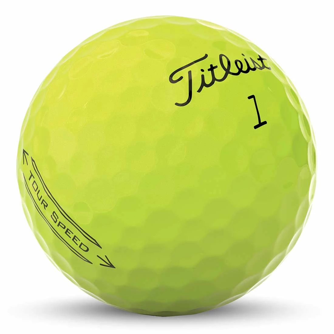 Titleist Tour Speed Yellow Personalized Golf Balls - Image 2