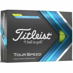 Titleist Tour Speed Yellow Golf Balls