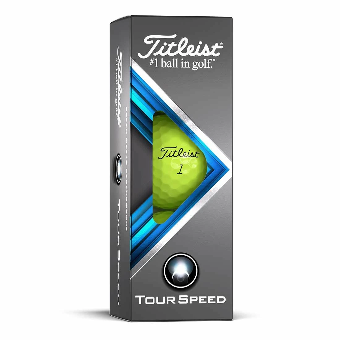 Titleist Tour Speed Yellow Personalized Golf Balls - Image 5