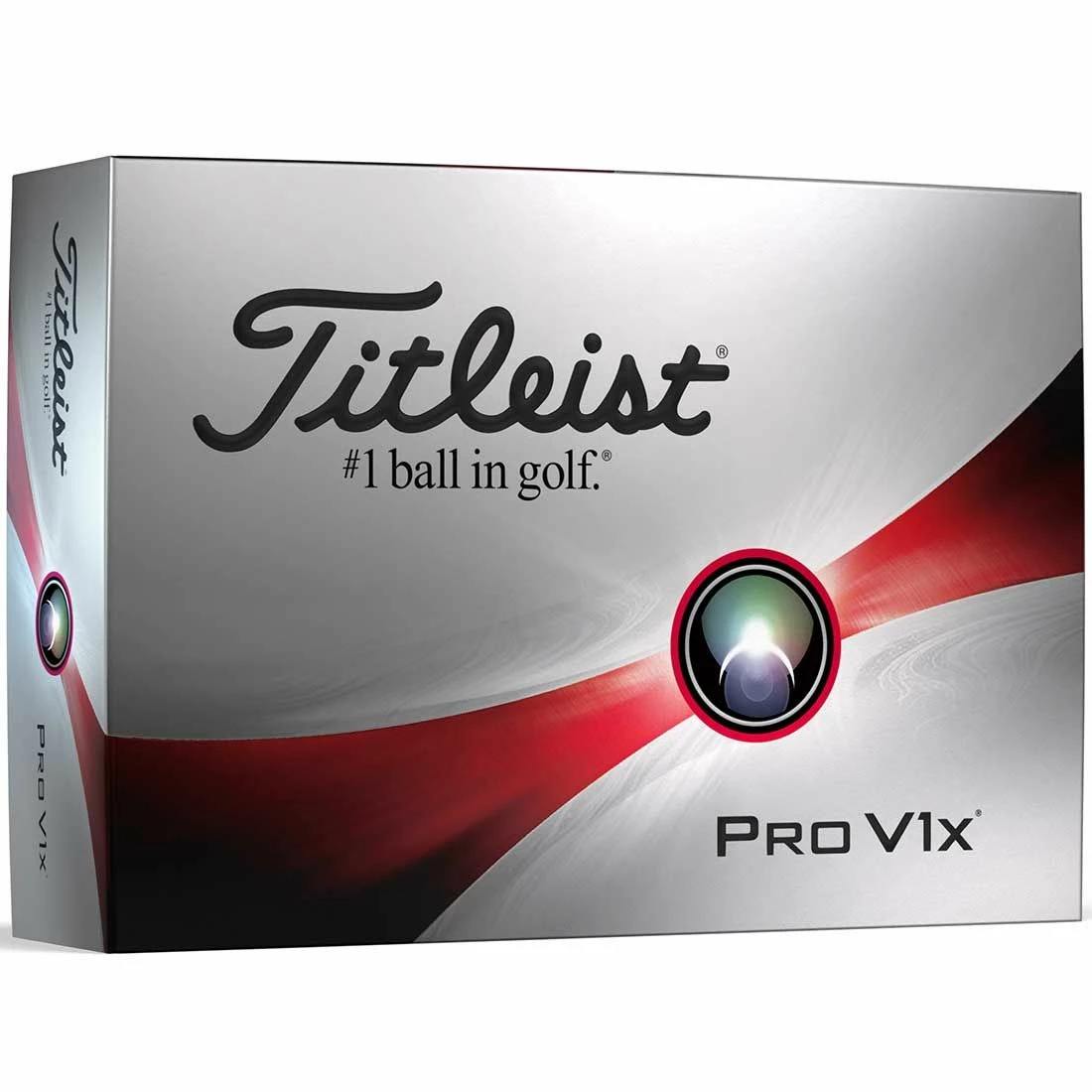 Titleist Pro V1x Yellow Custom Number Golf Balls