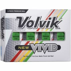 Volvik Vivid Green Golf Balls